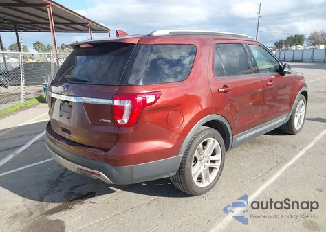 2016 Ford Explorer Xlt from USA, damaged, VIN 1FM5K8D86GGC41332